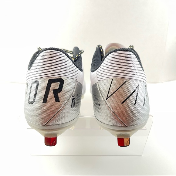 NIKE LUNAR VAPOR ULTRAFLY ELITE 3 BASEBALL CLEATS CJ7577-103 WHITE BLACK MEN’S - Picture 4 of 11